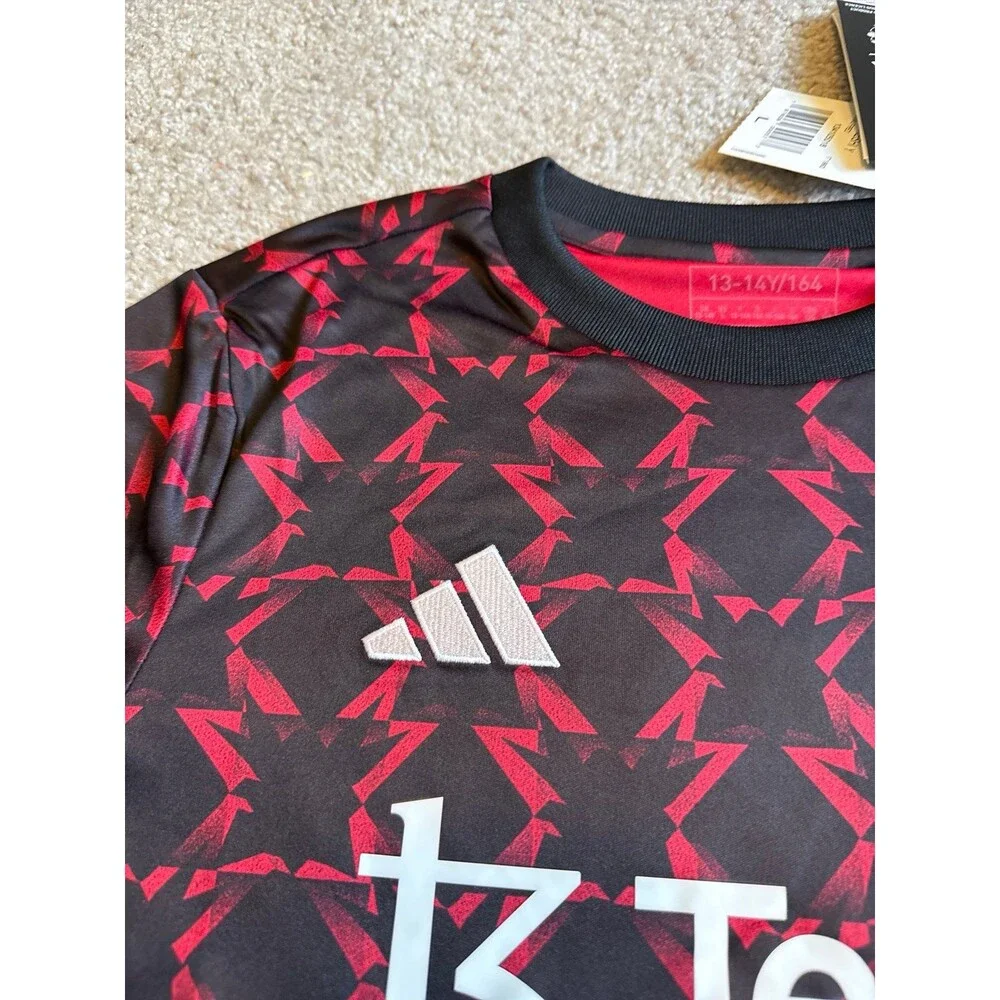 Manchester United Adidas Youth NWT Practice Jersey Size XL